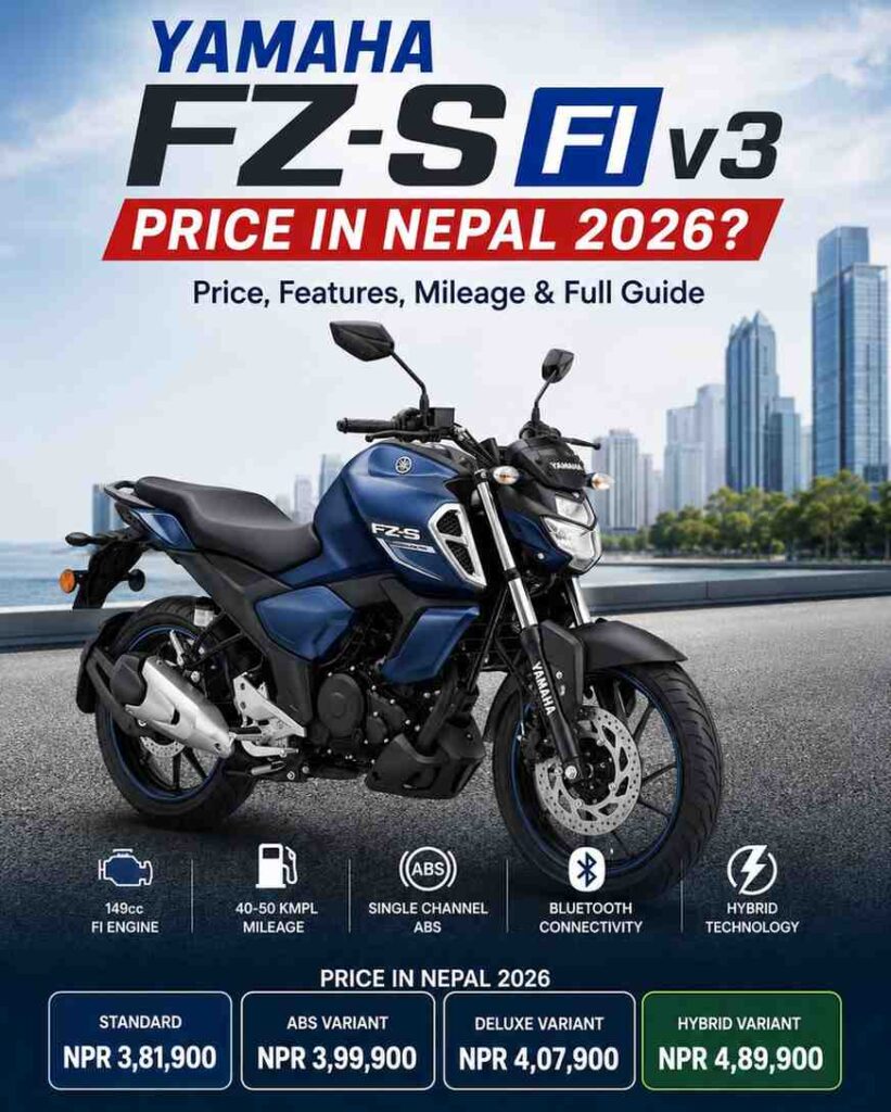 Yamaha fz-s bike